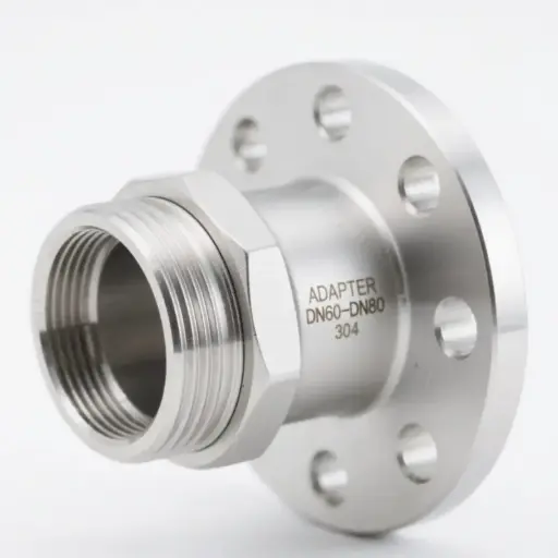 不鏽鋼雙卡法蘭轉換接頭管件